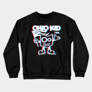 Ohio Kid and Co. Retro 3D Crewneck Sweatshirt